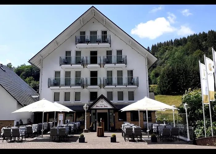 Hotel met uitzicht: Hotel Haus Am Stein